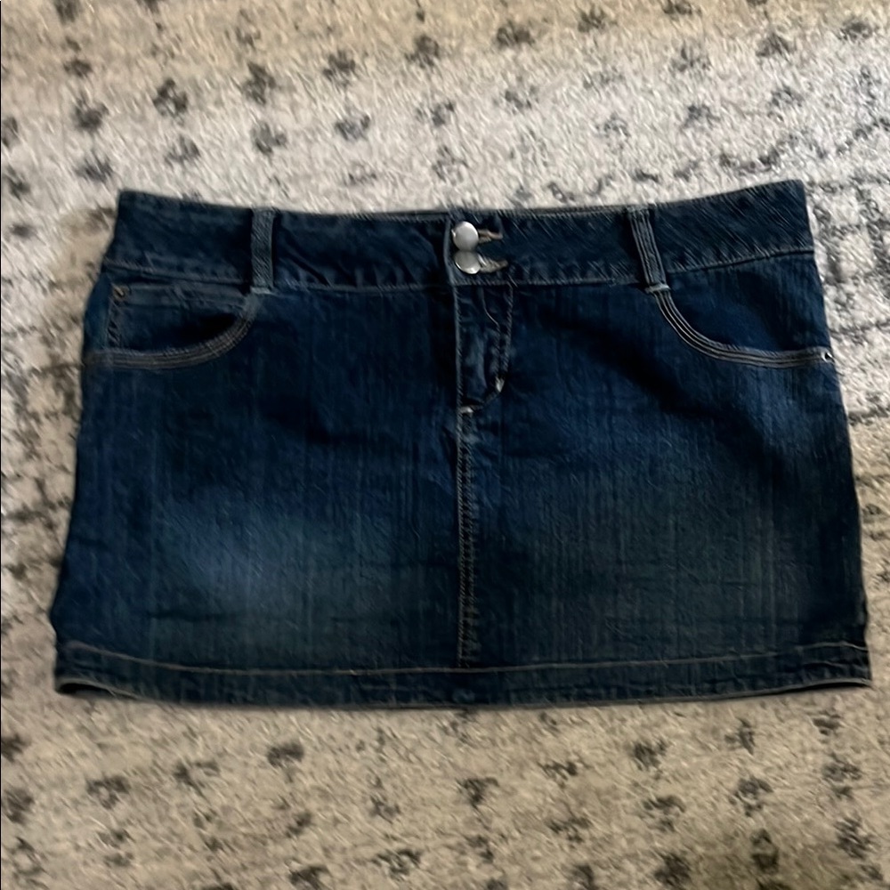 So Wear It Declare It Blue Casual Mini Pencil Skirt